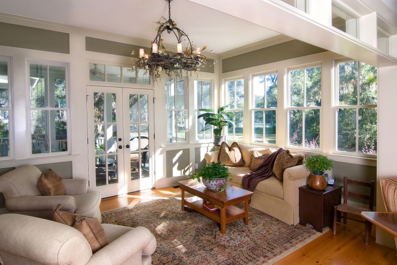 Cozy Sunroom Interior