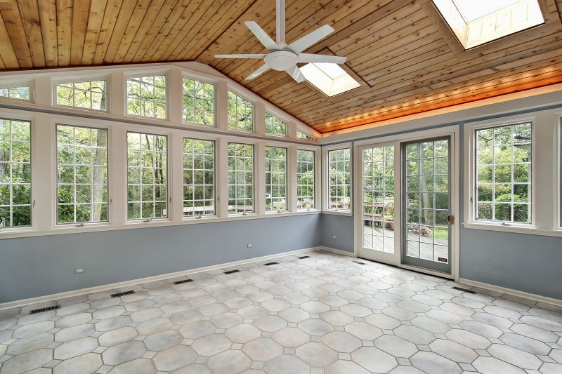Sunroom with Custom Roof Design
